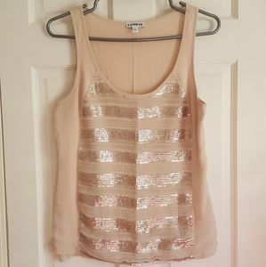 Express Sequin Tank Top